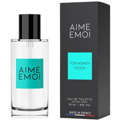 Frasco de perfume RUF Aime Emoi com feromonas para mulher 50ml