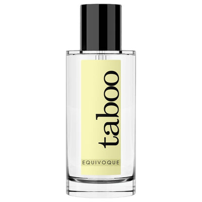 Frasco de RUF Perfume Taboo Equivoque com Feromonas para Ele e Ela 50ml