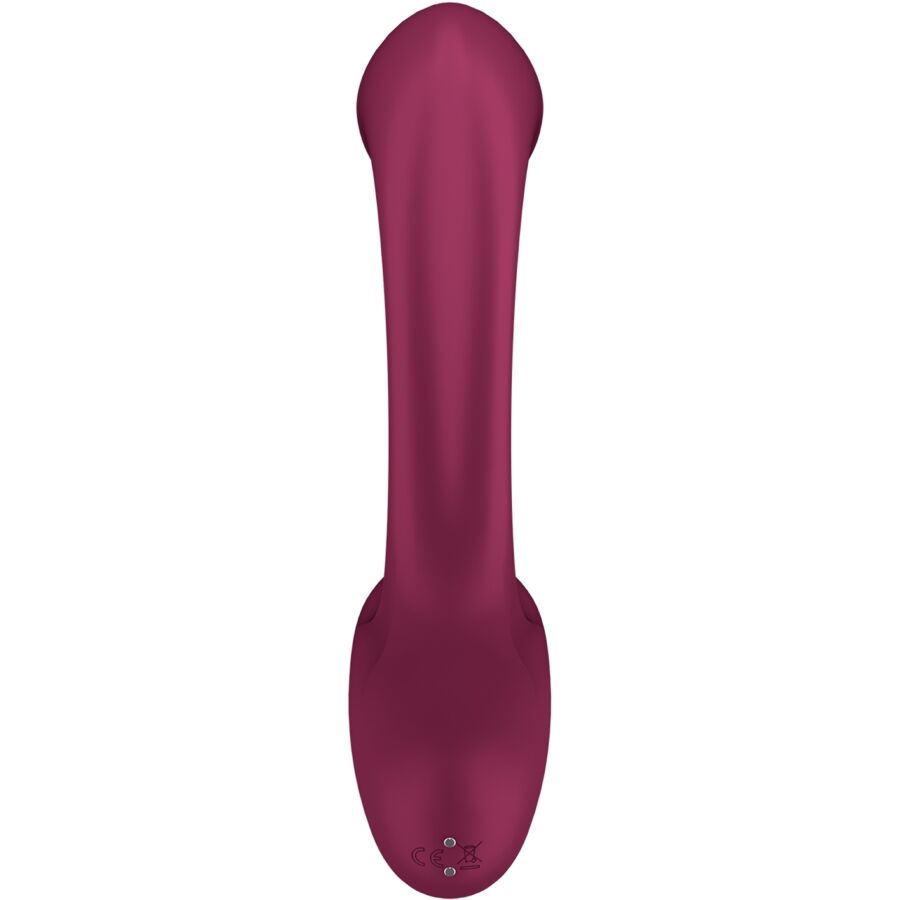Satisfyer G for Goddess 2 Vibrador Rabbit Bordeaux com dupla estimulação.