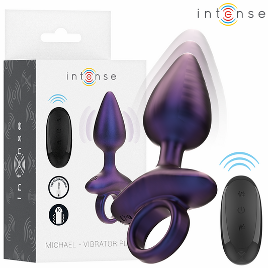 Vibrador Anal Plug Michael Modelo 2 con Control Remoto