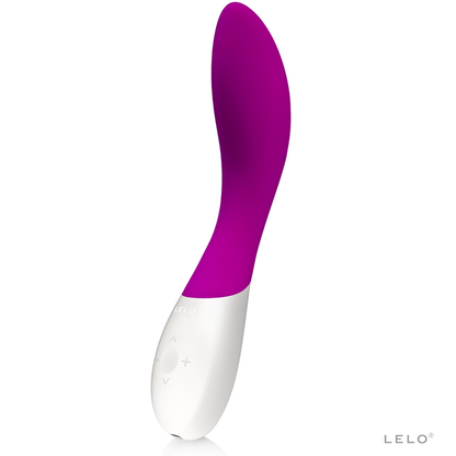 LELO Vibrador Mona Wave Rosa Profunda, um estimulador de Ponto G com design ergonómico e movimento ondulatório.