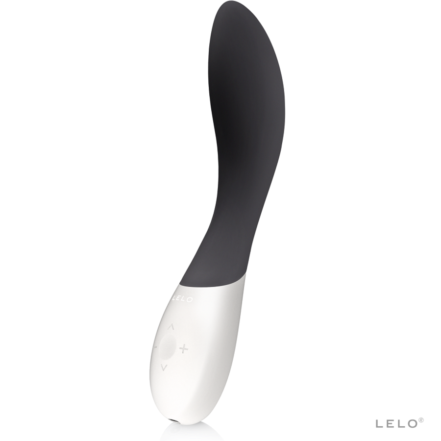 Vibrador LELO Mona Wave Ponto G Preto em silicone premium.