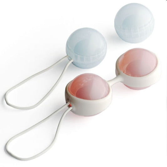 LELO LUNA Beads Mini Bolas Chinesas para exercício do assoalho pélvico e fortalecimento vaginal.