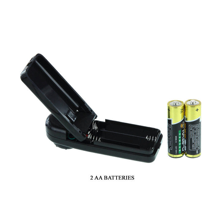 Close-up do vibrador BAILE Super Rota Dong, destacando sua textura realista e características giratórias.