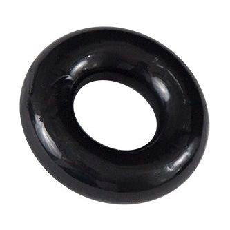 Anel peniano BATHMATE Preto Brbaro, flexível e resistente, para ereções prolongadas.