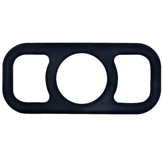 Conjunto de 3 anéis penianos BAILE de silicone, para melhorar a ereção e prolongar o prazer.