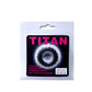 Anel Peniano Baile Titan Preto | Silicone para Ereções Mais Fortes e Duradouras