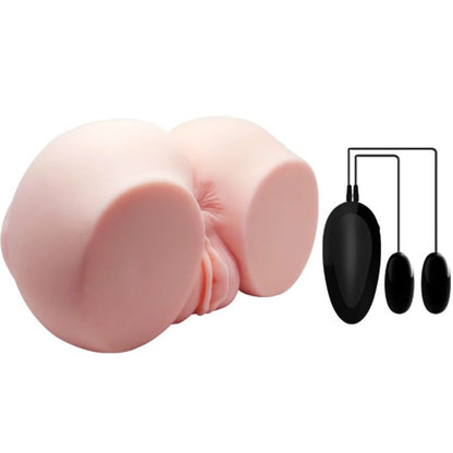 Masturbador Masculino Realista Vagina y Ano con Vibración