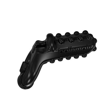 Detalhe do BATHMATE Anel Vibratório Tickle, mostrando a textura única para estimulação mútua