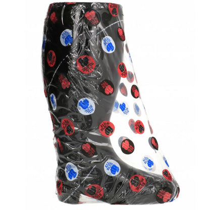 Bota Fisting Gigante Soft ALL BLACK de 31 CM para exploração anal.