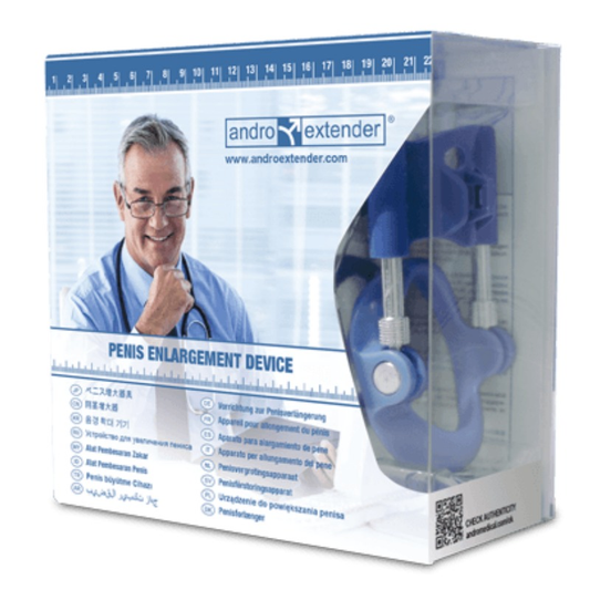 Extensor Peniano Andro Extender | Dispositivo Médico Certificado com Tecnologia de Tração