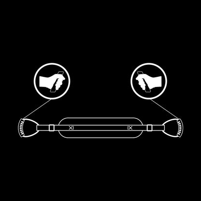 Fetish Submisive Arnês Doggy ajustável em neoprene e couro vegano para BDSM intenso.