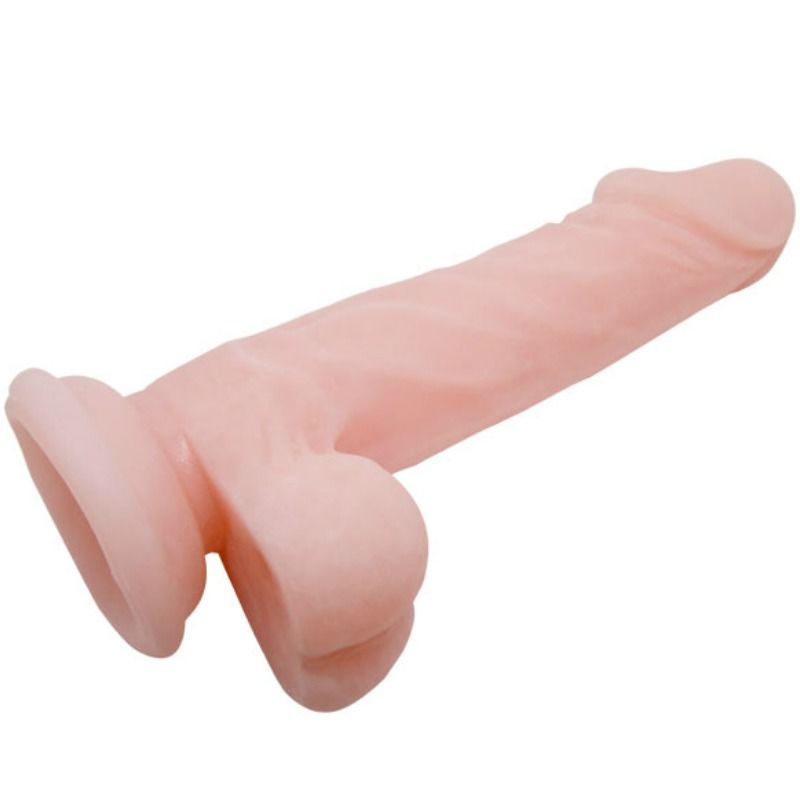 Dildo realista BAILE de 16.5 CM com ventosa e textura de pele natural