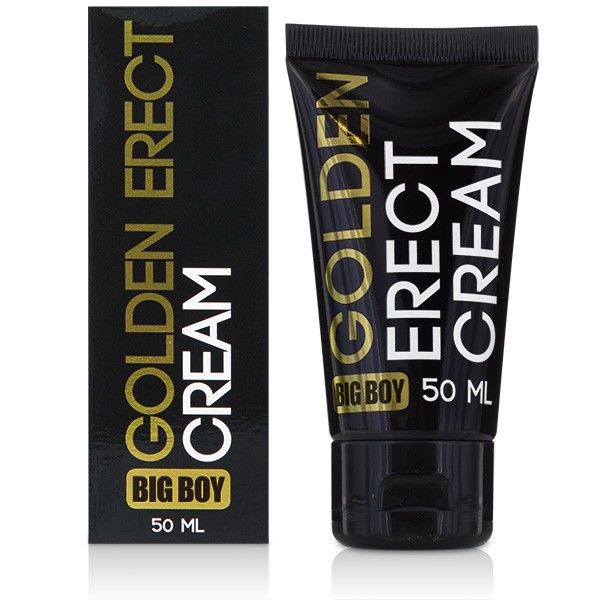 Creme Erectil COBEBC Big Boy Golden para suporte de ereção masculina