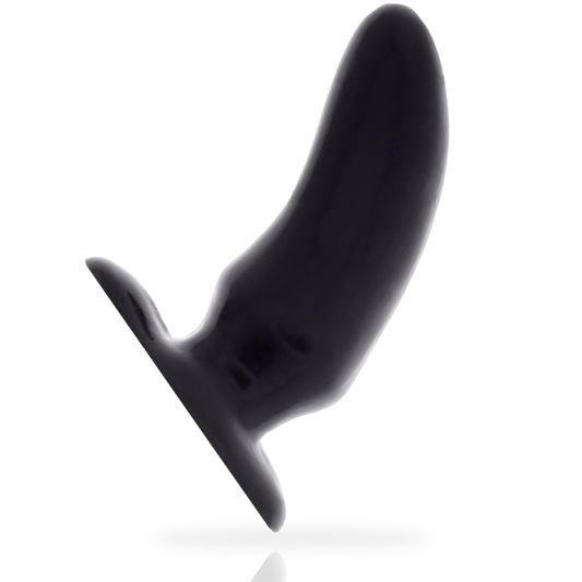 Close-up of the Addicted Toys Plug Anal Estimulador Ponto P 12cm, showing its smooth TPR material and ergonomic shape.
