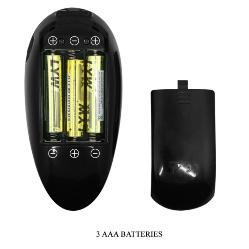 PRETTY LOVE Myron Strap-On com Vibração e Dildo Oco, mostrando detalhes e textura