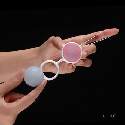 LELO LUNA Beads Mini Bolas Chinesas para exercício do assoalho pélvico e fortalecimento vaginal.