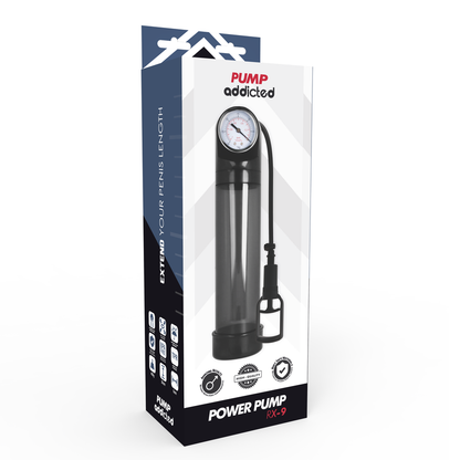 Bomba de pene negra RX9