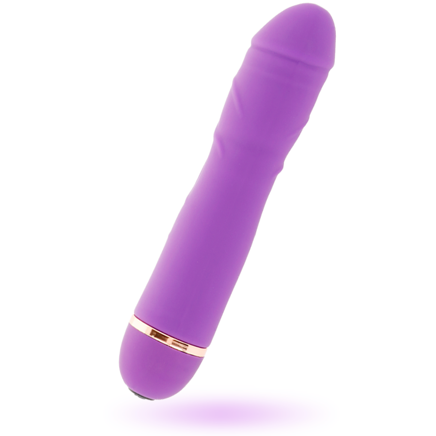 Vibrador Intense Airon de silicone lilás com 20 velocidades.
