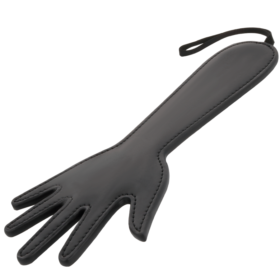 Remo de mão Darkness Fetish Preto para jogos BDSM e dominância