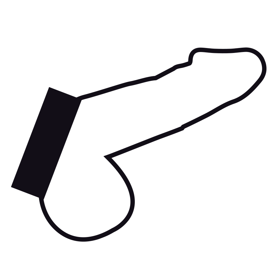 Darkness Anel de Ereção Ajustável em Couro, mostrando detalhes e as 5 configurações de ajuste.