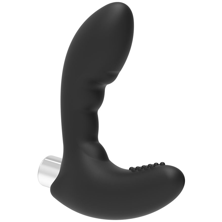 ADDICTED TOYS Vibrador Prostático Recarregável Modelo 4 Preto para prazer masculino