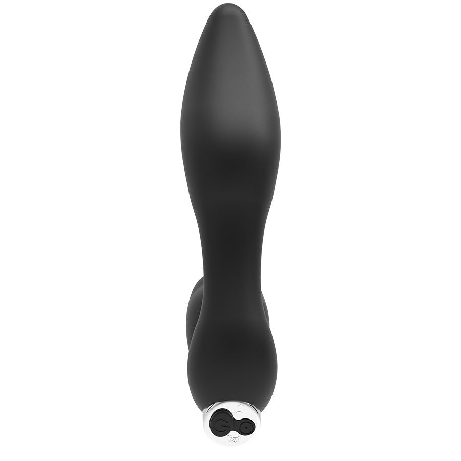 Vibrador prostático recarregável ADDICTED TOYS preto de silicone médico