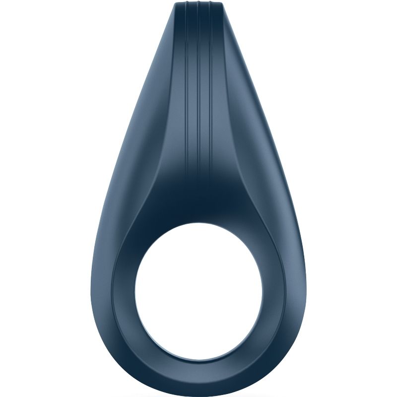 Close-up do Anel Vibrador Peniano SATISFYER, mostrando o design ergonómico e estimulador clitoriano.