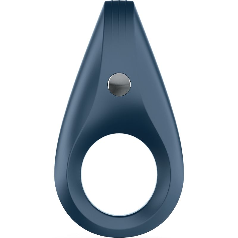 Close-up do Anel Vibrador Peniano SATISFYER, mostrando o design ergonómico e estimulador clitoriano.