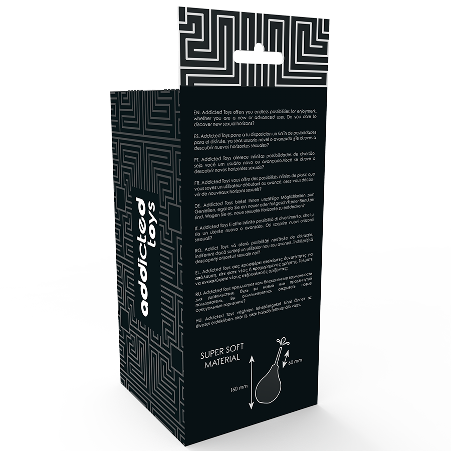 Addicted Toys – Anal Douche Preto
