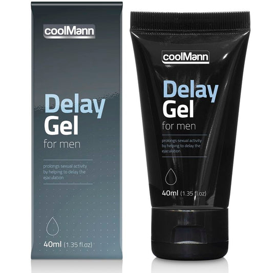 COBEBE - COOLMANN Gel Retardante 40ml para prazer prolongado e maior controlo.
