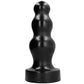 Plug Anal Extremo All Black | 38cm, 12cm Diâmetro em PVC Flexível para Dilatação