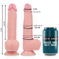 Rockarmy – Dildo Realístico Spitfire em Silicone Líquido Premium 21 x 4,62 cm