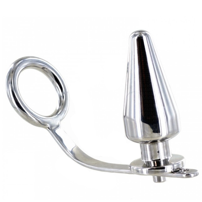 Anillo de Acero con Plug Anal