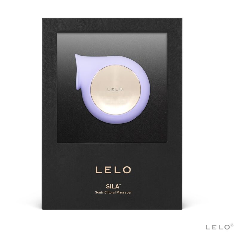 LELO Estimulador de Clitóris Sila Lilac com Ondas Sônicas para prazer feminino