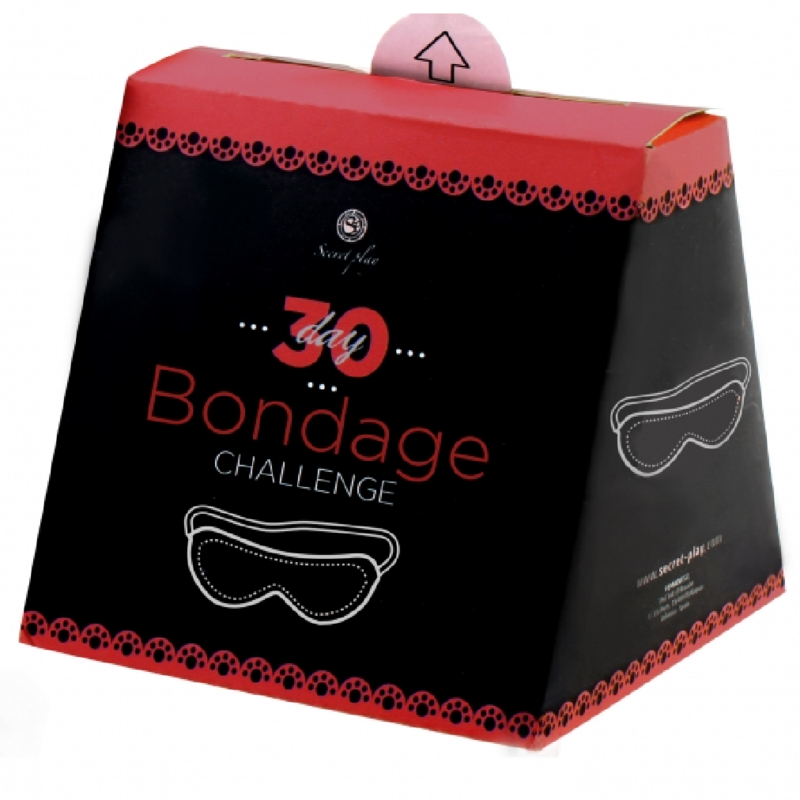 Jogo de cartas SECRETPLAY Desafio 30 Dias de Bondage