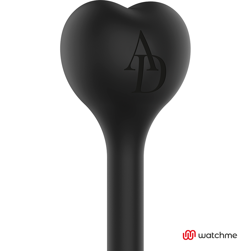 ANNE'S DESIRE EGG Vibrador com Controle Remoto WATCHME Preto, mostrando seu design compacto e elegante.