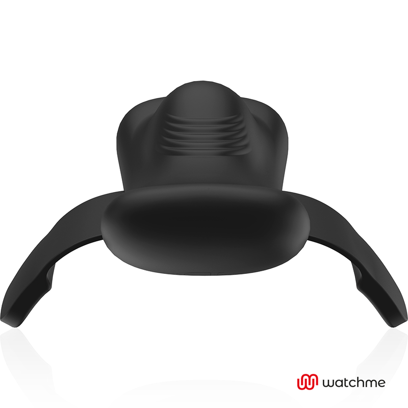 ANNE'S DESIRE Panty Vibrador Discreto WATCHME Preto/Ouro, mostrando seu design compacto e elegante.