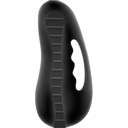 Masturbador masculino JAMYJOB Extreme TENSEK 4 Preto com design ergonómico e textura interna.