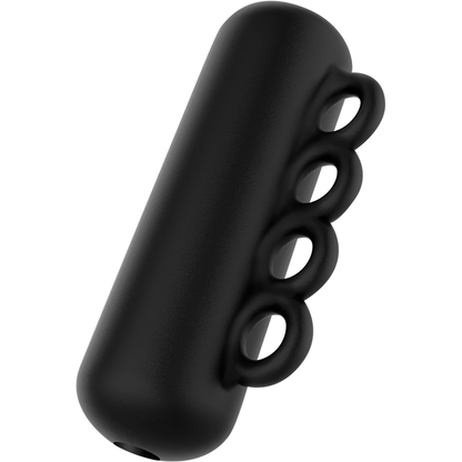 Close-up do Masturbador Masculino JAMYJOB Extreme TENSEK 5 Preto, mostrando sua textura interna e design ergonómico.