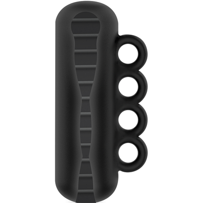 Close-up do Masturbador Masculino JAMYJOB Extreme TENSEK 5 Preto, mostrando sua textura interna e design ergonómico.