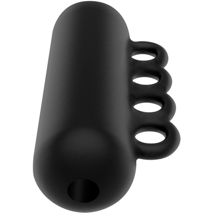 Close-up do Masturbador Masculino JAMYJOB Extreme TENSEK 5 Preto, mostrando sua textura interna e design ergonómico.