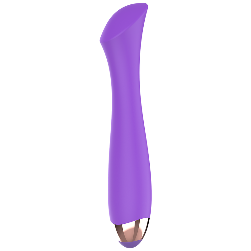 Vibrador recarregável Womanvibe Mandy Ponto K com duplo motor de silicone