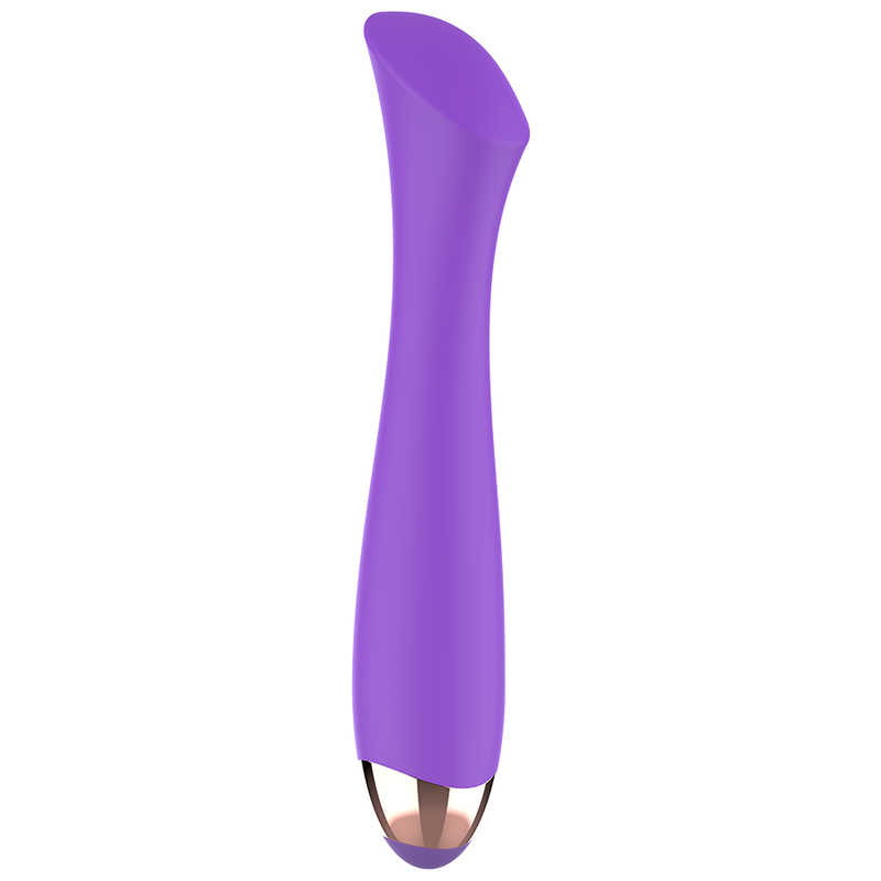 Vibrador recarregável Womanvibe Mandy Ponto K com duplo motor de silicone