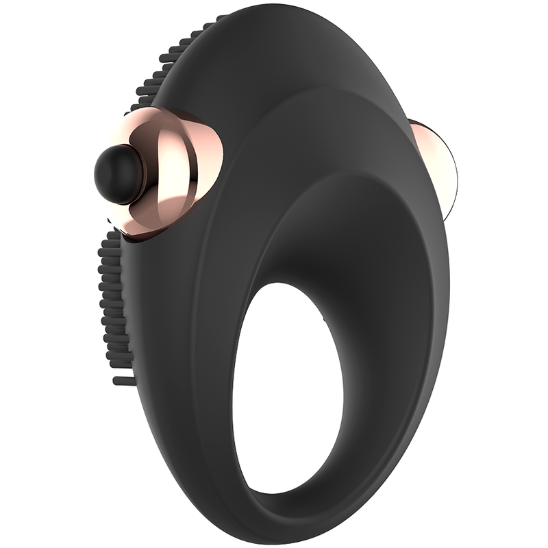 Close-up of the WOMANVIBE Anel Vibrador de Silicone Thor, highlighting its ergonomic design and smooth texture.