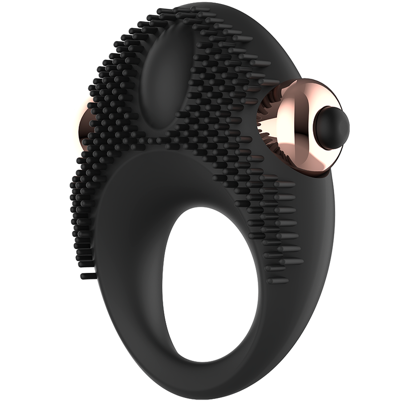 Close-up of the WOMANVIBE Anel Vibrador de Silicone Thor, highlighting its ergonomic design and smooth texture.