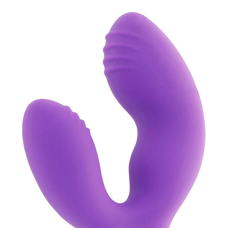 WOMANVIBE Vanix Vibrador Estimulador de Silicone, mostrando seu design compacto e superfície lisa.