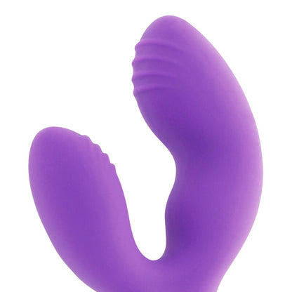 WOMANVIBE Vanix Vibrador Estimulador de Silicone, mostrando seu design compacto e superfície lisa.