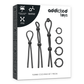 Addicted Toys – Conjunto de Anéis Penianos de Silicone Flexível (7 Peças)